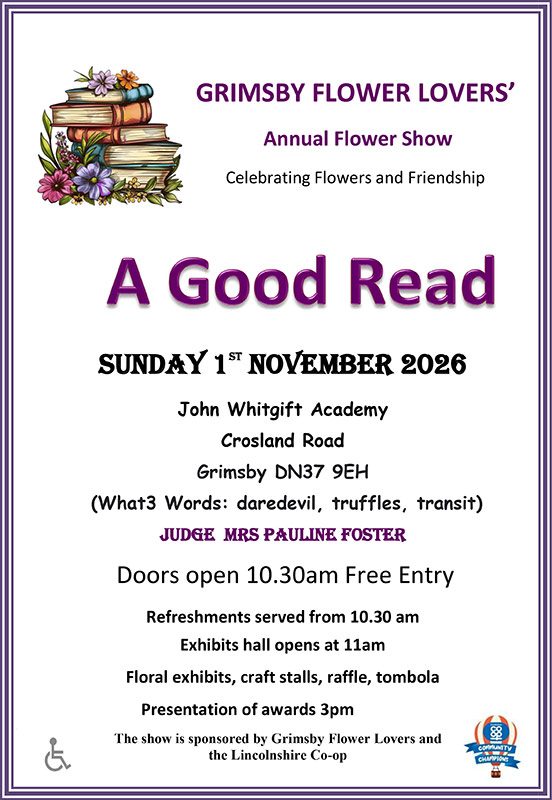 grimsby flower lovers - annual flower show - a good read grimsby flower lovers - annual flower show - a good read
