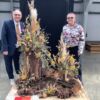 1st in Class Ravages of Time and Best in Show – Andrew Key and Barry Lindley, Sleaford Flower Arrangers